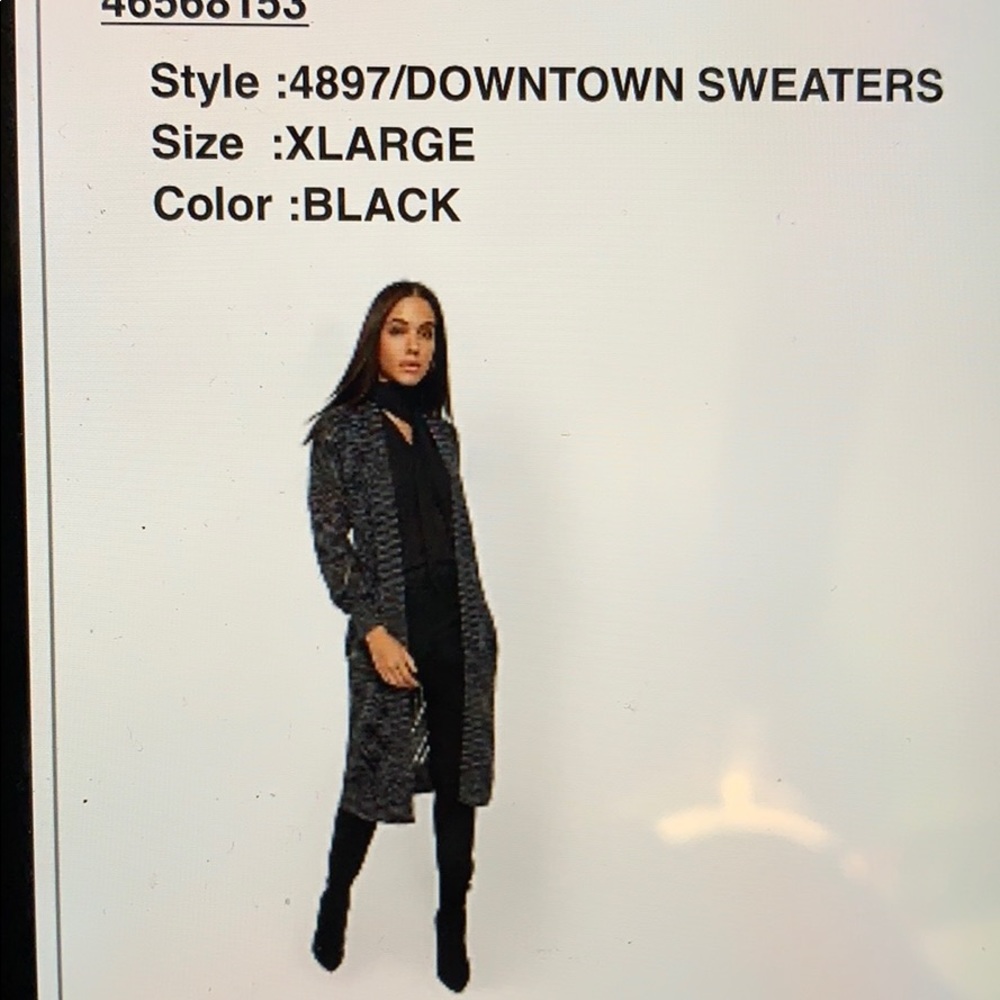 Long Downtown Sweater